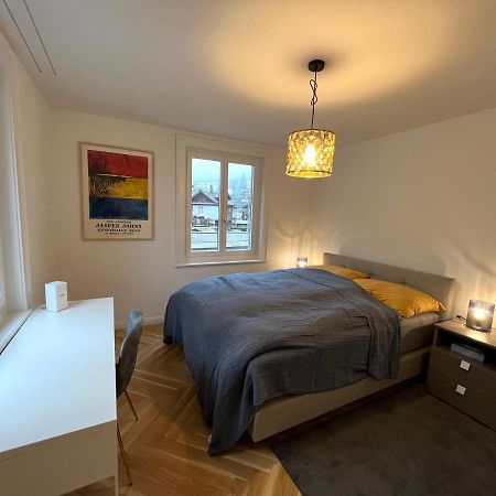 Modernes Apartment Am Fuss Des Pilatus - Skigebiet Hergiswil Exterior photo